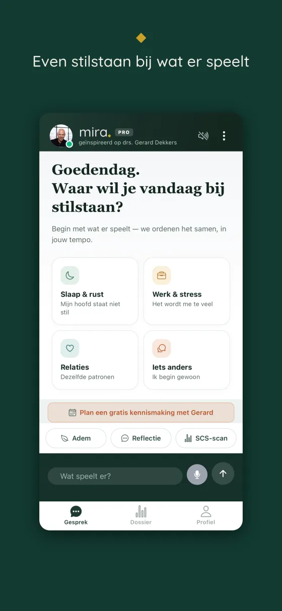 Mira-app: een gesprek met Mira